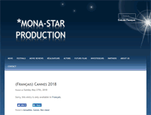 Tablet Screenshot of mona-starproduction.com
